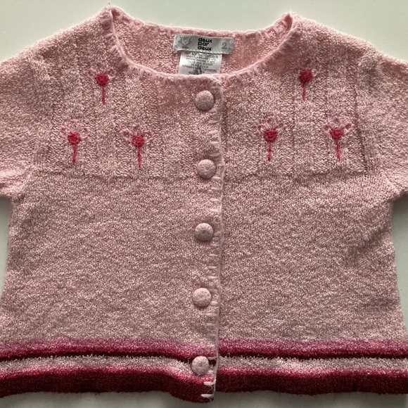 🇨🇦 Deux par Deux 2T acrylic knit cardigan - Picture 9 of 10